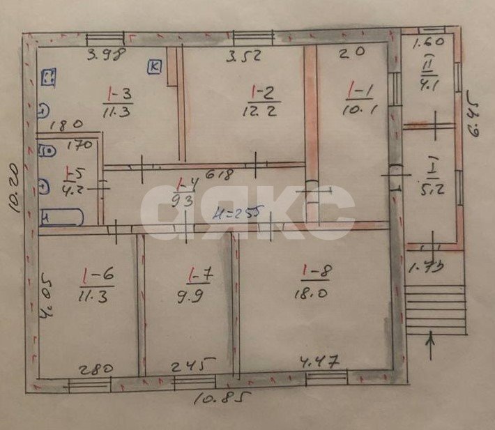 Фото №7: Дом 96 м² + 19.5 сот. - Портовское