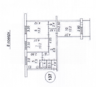 Фото №7: 3-комнатная квартира 61 м² - Мариуполь, Жовтневый, мкр. Западный, ул. 50 лет СССР, 40