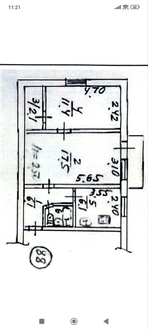 Фото №8: 2-комнатная квартира 45 м² - Мариуполь, р. Жовтневый, пр-кт Ленина, 84