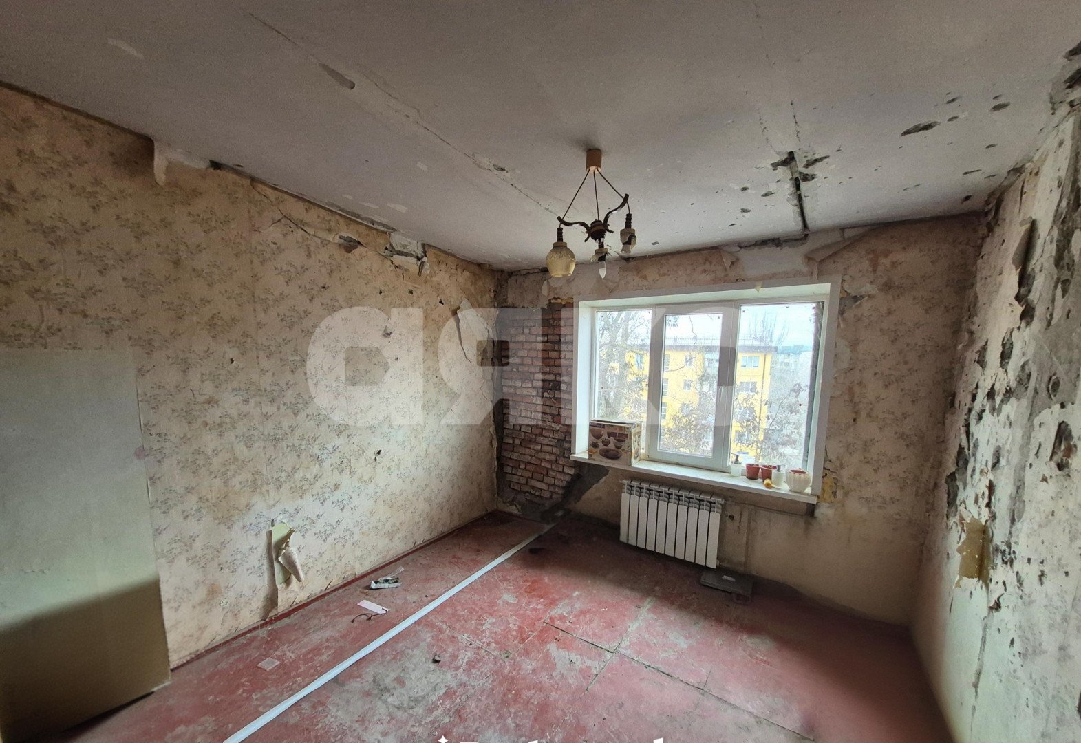 Фото №1: 1-комнатная квартира 17 м² - Мариуполь, Кальмиусский, мкр. 5-й, пр-кт Металлургов, 177