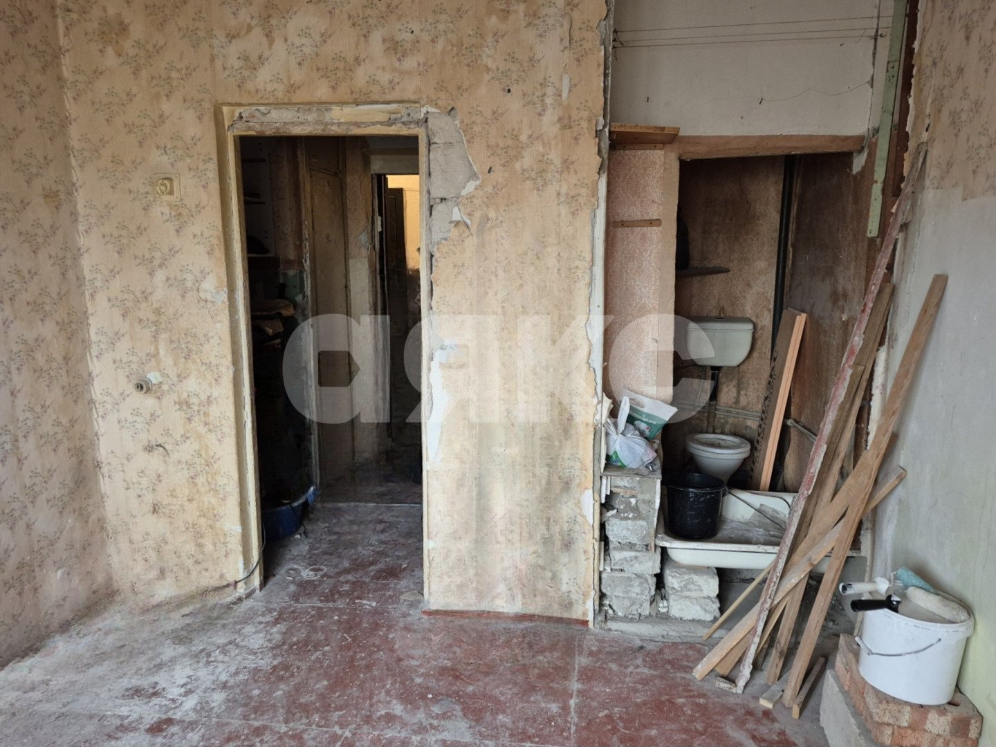 Фото №2: 1-комнатная квартира 17 м² - Мариуполь, Кальмиусский, мкр. 5-й, пр-кт Металлургов, 177