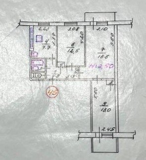 Фото №24: 3-комнатная квартира 63 м² - Мариуполь, р. Левобережный, пр-кт Ленинградский