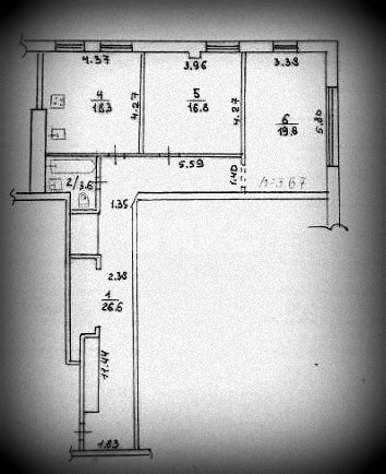 Фото №5: 2-комнатная квартира 84 м² - Мариуполь, р. Жовтневый, ул. Бахчиванджи, 5Б