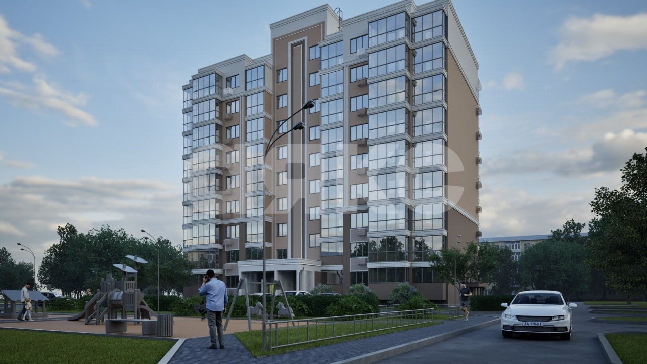 Фото №2: Студия 29 м² - Мариуполь, р. Жовтневый, ул. Административная площадь