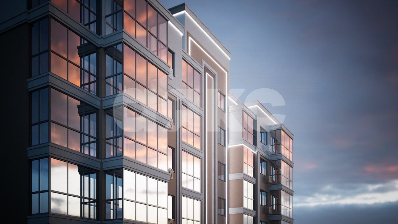 Фото №4: Студия 29 м² - Мариуполь, р. Жовтневый, ул. Административная площадь