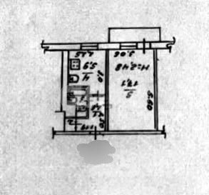 Фото №8: 1-комнатная квартира 28 м² - Мариуполь, р. Жовтневый, ул. Бахчиванджи, 23