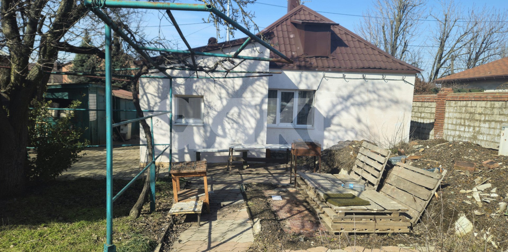 Фото №6: Дом 50 м² + 7 сот. - Мариуполь, р. Жовтневый, ул. Административная площадь