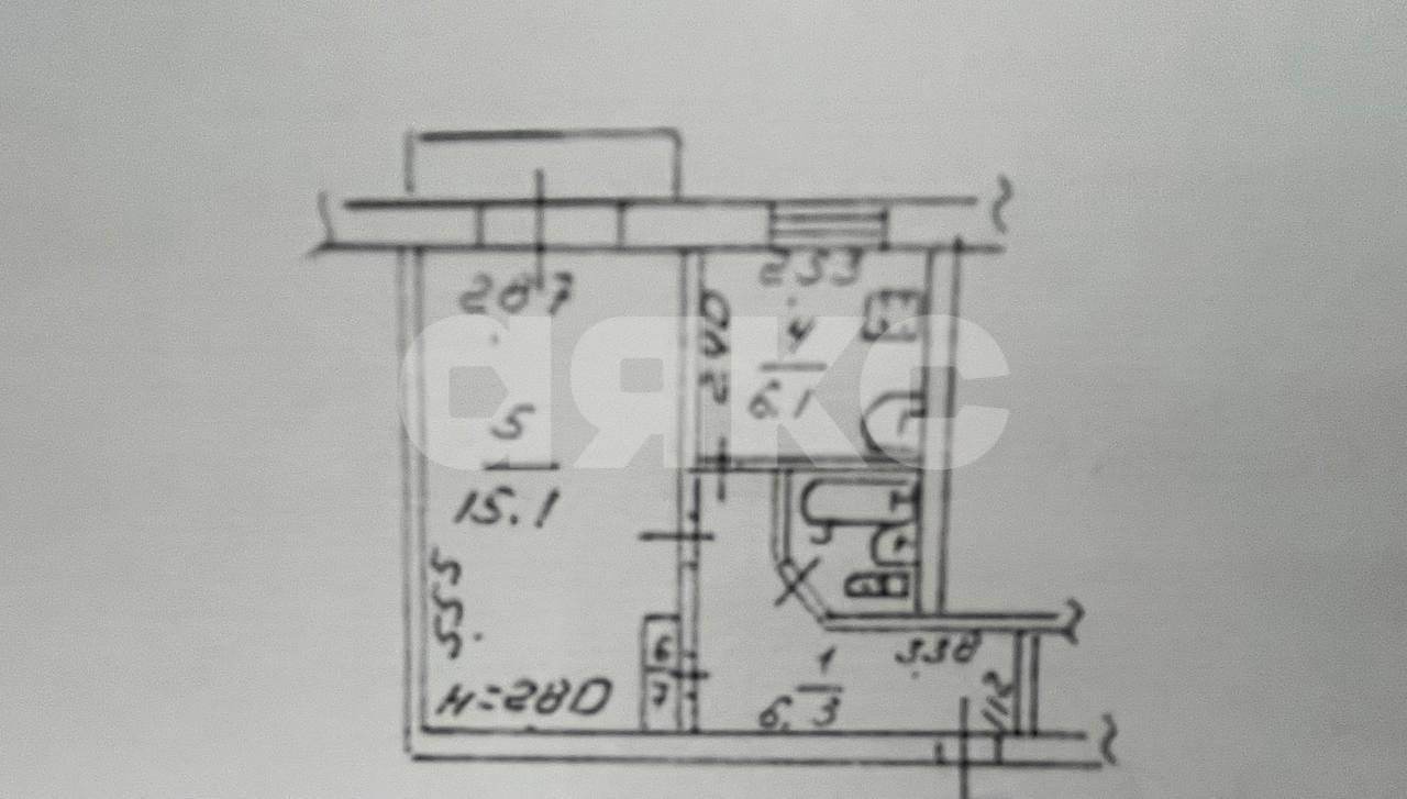 Фото №8: 1-комнатная квартира 31 м² - Мариуполь, р. Ильичёвский, пр-кт Металлургов, 215